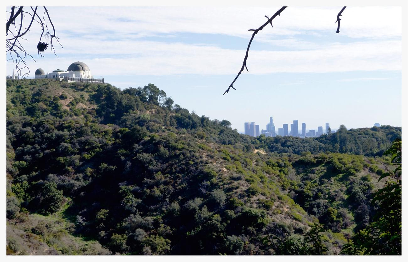 Voyager – The Grand Tour - Griffith Park Observatory and downtown Los Angeles.