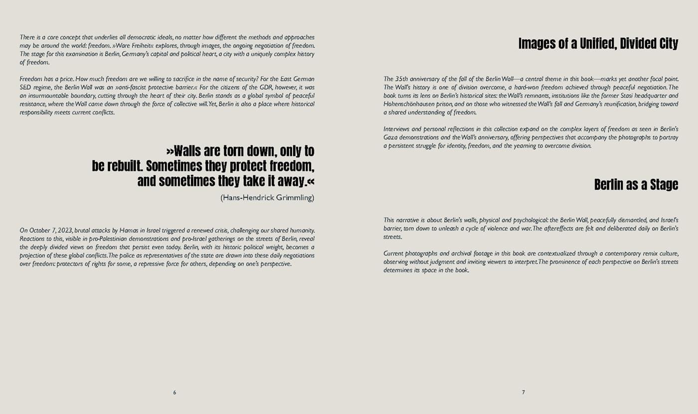 M.A. Project Supervision &raquo;Ware Freiheit&laquo; by Norbert Fischbach