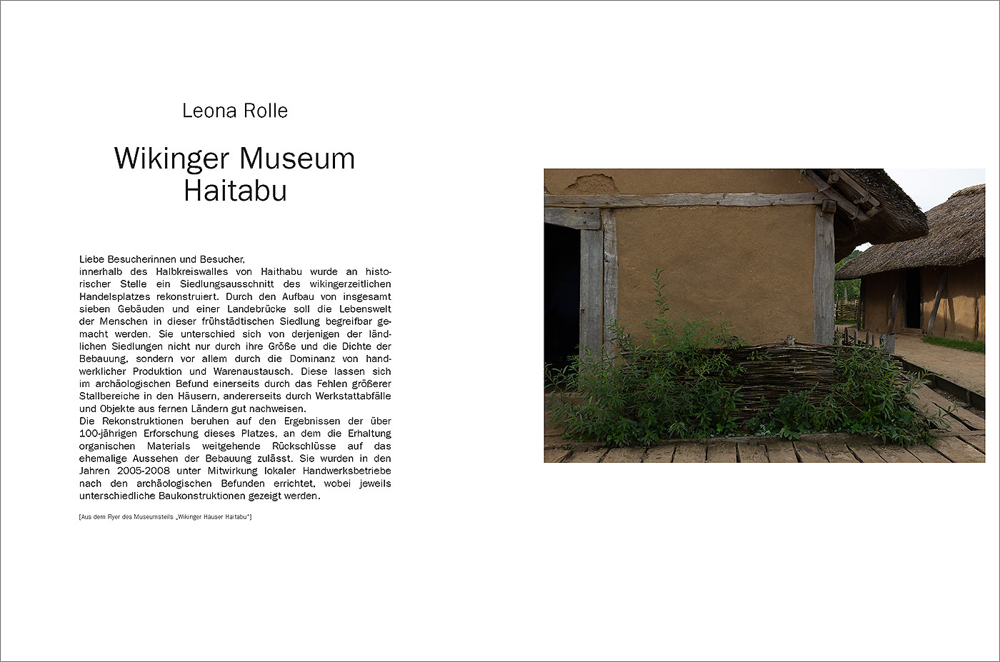 Project Week at Muthesius Kunsthochschule Kiel "Von anderen R&auml;umen"